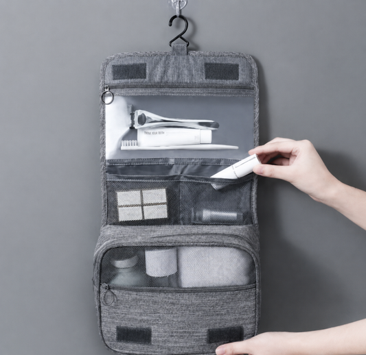 AuraCharge™ Waterproof Travel Toiletry Kit