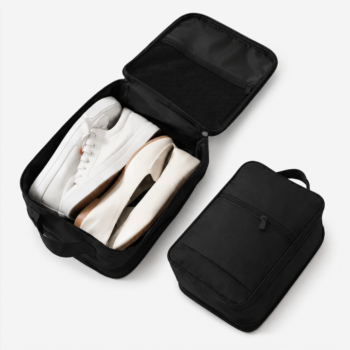 AuraCharge Waterproof Travel Shoe Bag