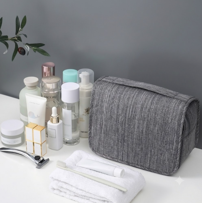 AuraCharge™ Waterproof Travel Toiletry Kit